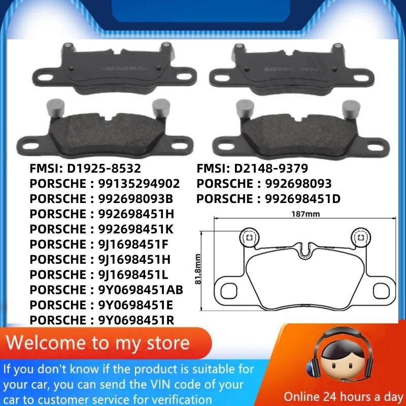 pour-porsche-911-991-992-plaquette-de-frein-arriere-99135294902-992698093-992698093b-pieces-automobiles-22024