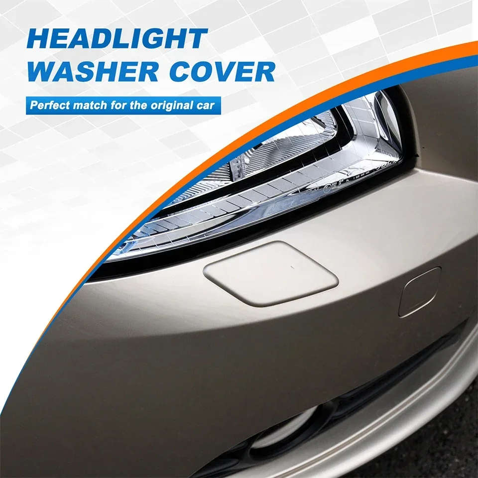 Front Bumper Headlight Washer Spray Nozzle Cover Cap For VOLVO S40 V50 2005 2006 2007 39991798 39991799 Headlamp Cleaner Lid - view 3
