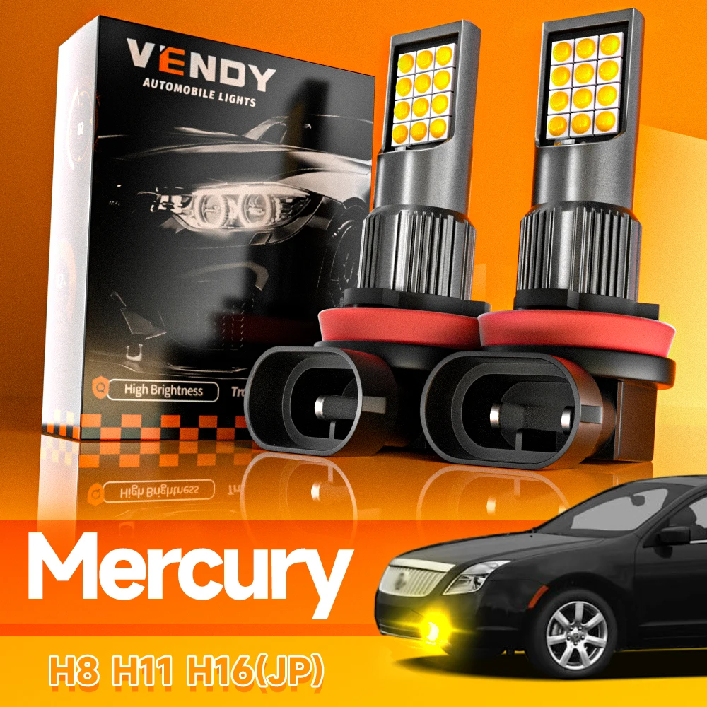 

2 шт. светодиодные передние противотуманные фары Blub H11 лампа Canbus без ошибок для Mercury Sable 2008-2010 Milan 2006 2007 2008 2009 2010 2011