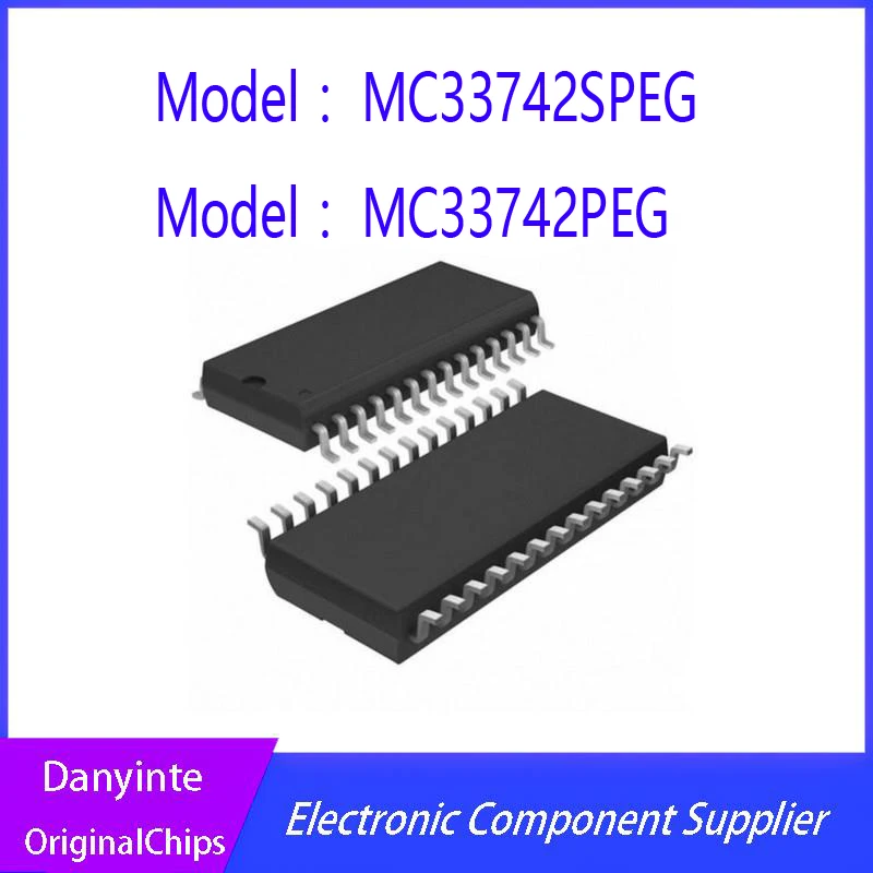 New  5PCS/LOT   MC33742 MC33742SPEG   MC33742PEG MCZ33742  SOP-28