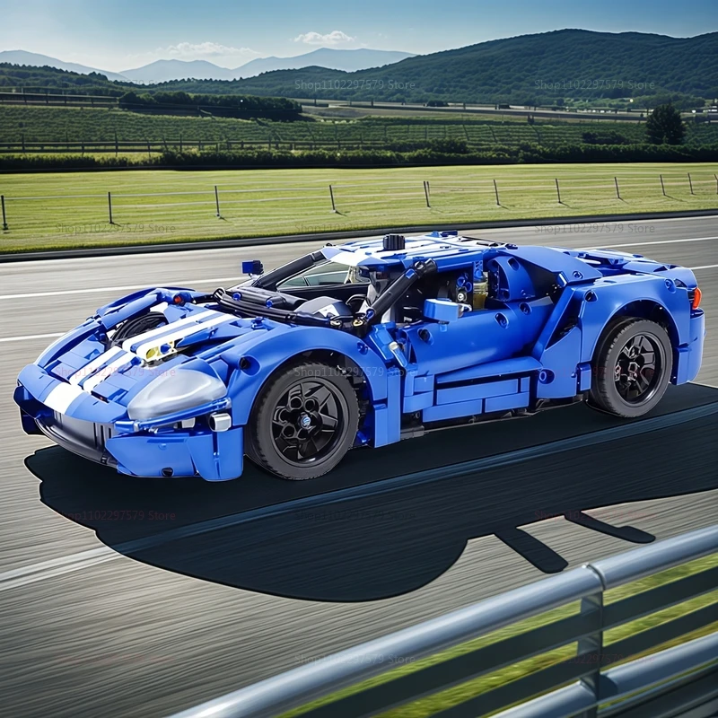 تيكنيكو 1468 قطعة جروبو ميكانيكو 2025 كوتشي دي كيرسياس جي تي ازول 42154 موديلوس دي كوتشيز ديبورتيفوس أطقم للبالغين