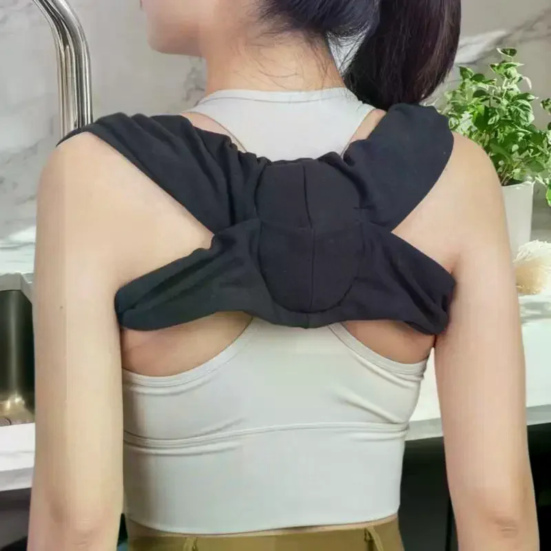 

1PC Back & Shoulder Support Belt; Adjustable Sleep Posture Corrector, Body Reshaping Aid