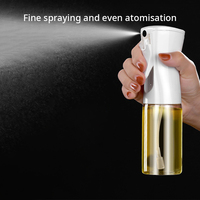 200ML Oil Dispenser Olive Oil Spray Bottle Spayer Camping BBQ Baking Vinegar Soy Sauce Empty Bottle Vinegar Bottle Oil Dispenser