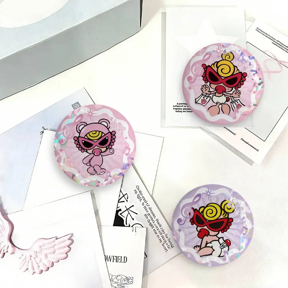 Modemarken H-Hysteric M-Mini Laser-Abzeichen für Kleidung, Rucksäcke, Hüte, Accessoires, Geschenke für Kinder, Freunde, Fans, Sammlerstücke