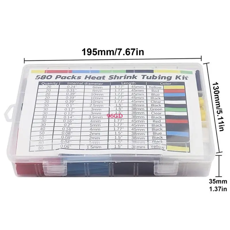 96GD Удобные тепловые термоусадочные ассортименты