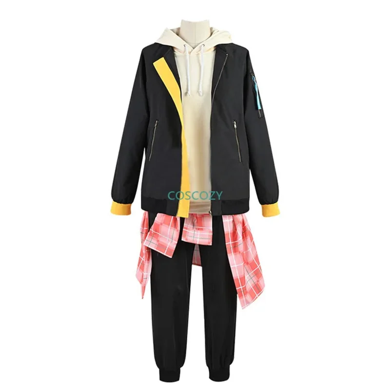 2025年新作 しののめあきと プロジェクトセカイ カラフルステージ ヴィヴィッドSQUAD BAD DOGS コスプレ衣装 ウィッグセット クリスマス