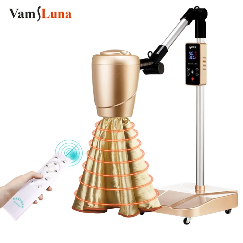 Moxibustion Machine 360 Degree Rotatable Vertical Aromatherapy Moxa Red LED Light Device Instrument Portable Appliances Headed