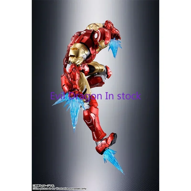 Bandai Original SHFiguarts Marvel's The Avengers Anime Figure Iron Man Action Figure Toys for Kids Gift Collectible Model