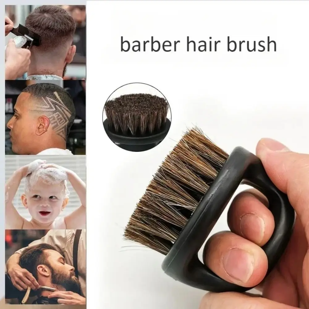 Professional Special Beard Brush Vintage Hairdressing Barber Brush Grooming Hair Styling Tools Barber Shop view 3