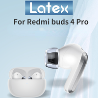 Anti-Slip Latex Ear Tips For Redmi buds 4 Pro Protective Case Anti-allergic Earplugs For Redmi buds 4 Pro Earbuds Avoid Falling
