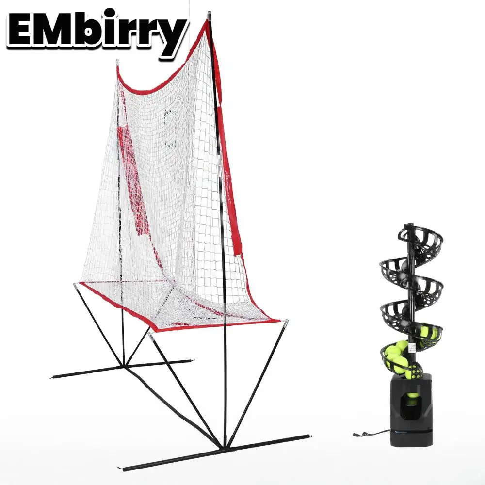 

Fast Track Tennis Machine with 10 Pickleballs 5 Adjustable Angles 2 Power Level for All Skill Levels Indoor Outdoor Use