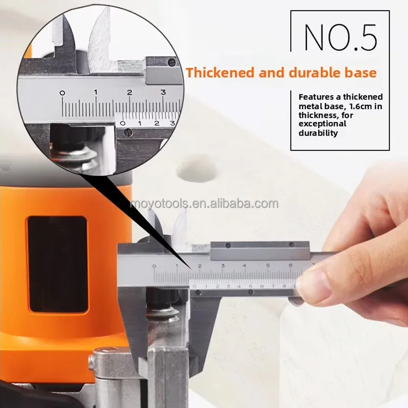 Multi-Functional Biscuit Tenoning Woodworking Slotting Machine Panel Drilling Industrial Grade Brushless Motor YOMO 220V 1 Year