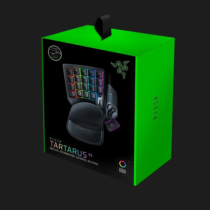 Игровая клавиатура Razer Tartarus v2: переключатели с механической мембраной — 32 программируемые клавиши — настраиваемое освещение Chroma RGB