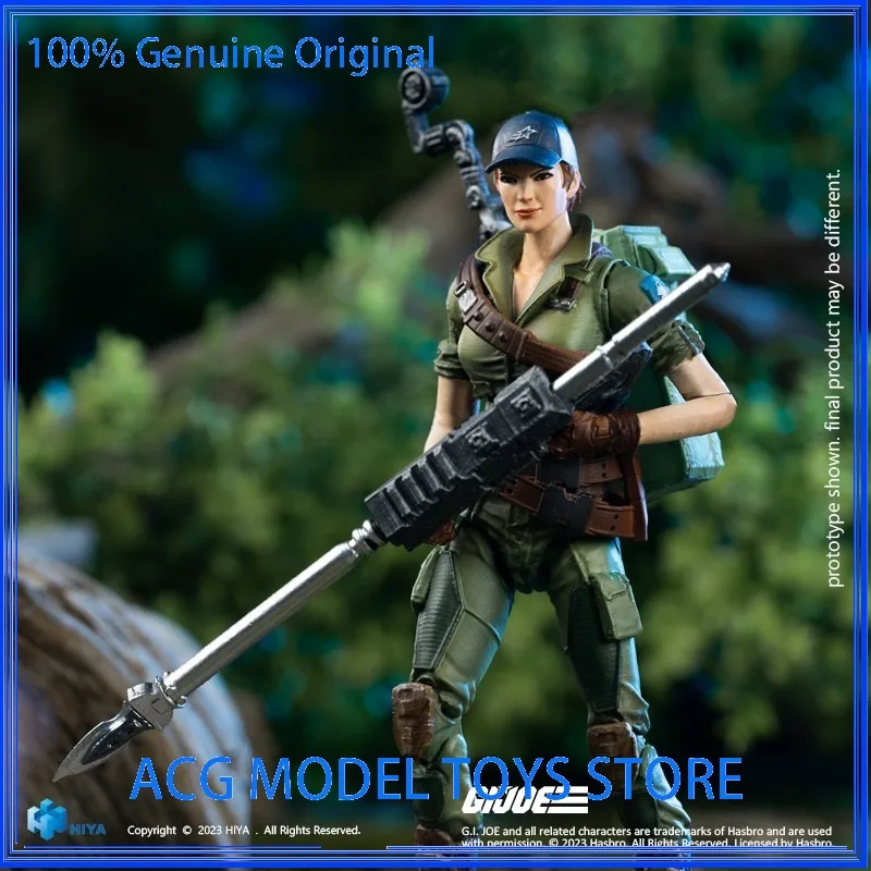 HIYA 미니 시리즈 1/18 특수부대 미스 제이 슈퍼 액션 인형