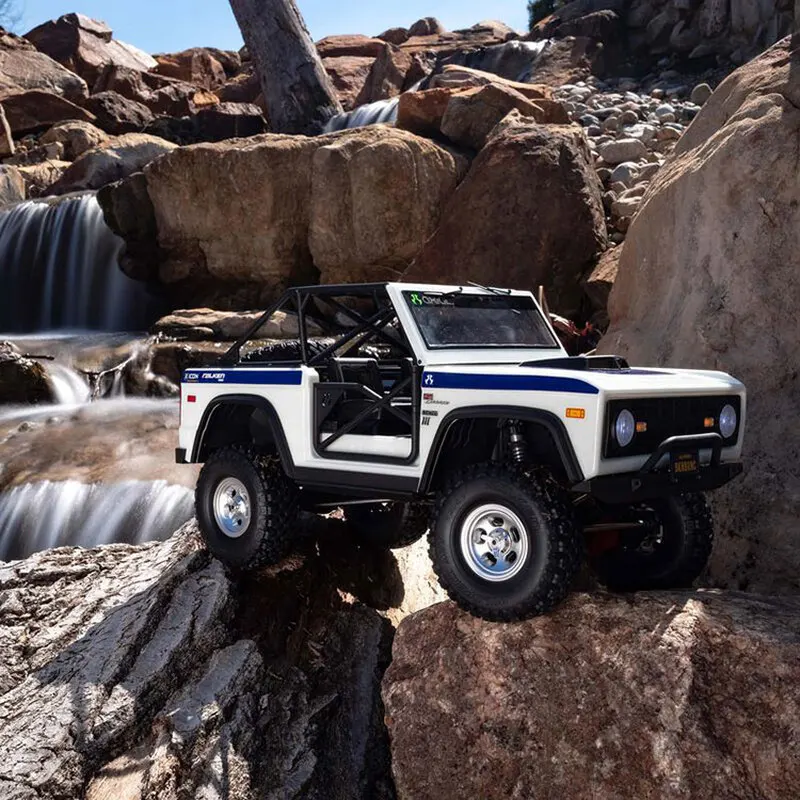 Axial Scx10 Bronco Axi03014 4-Wheel Drive Brushed Rtr Rc Simulation Remote Control Electric Climbing Off-Road Vehicle Model Gift