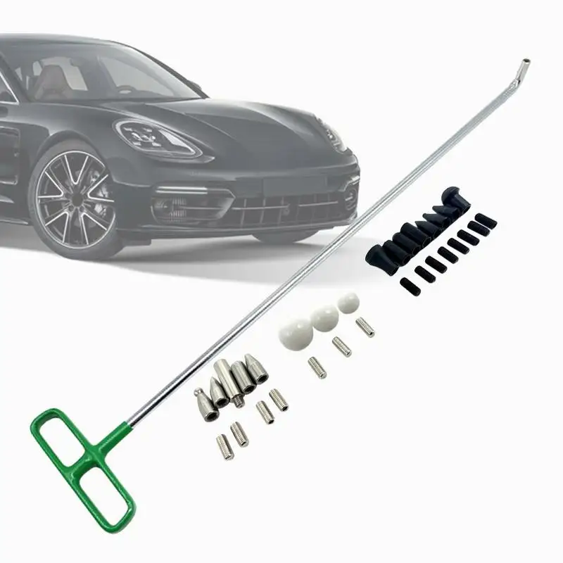 

Dent Removal Rods For Car Auto Multi-Head Dent Leveling Rods Set Dent Removal Tools Car Dent Puller Set For Car SUV Truck Motorc