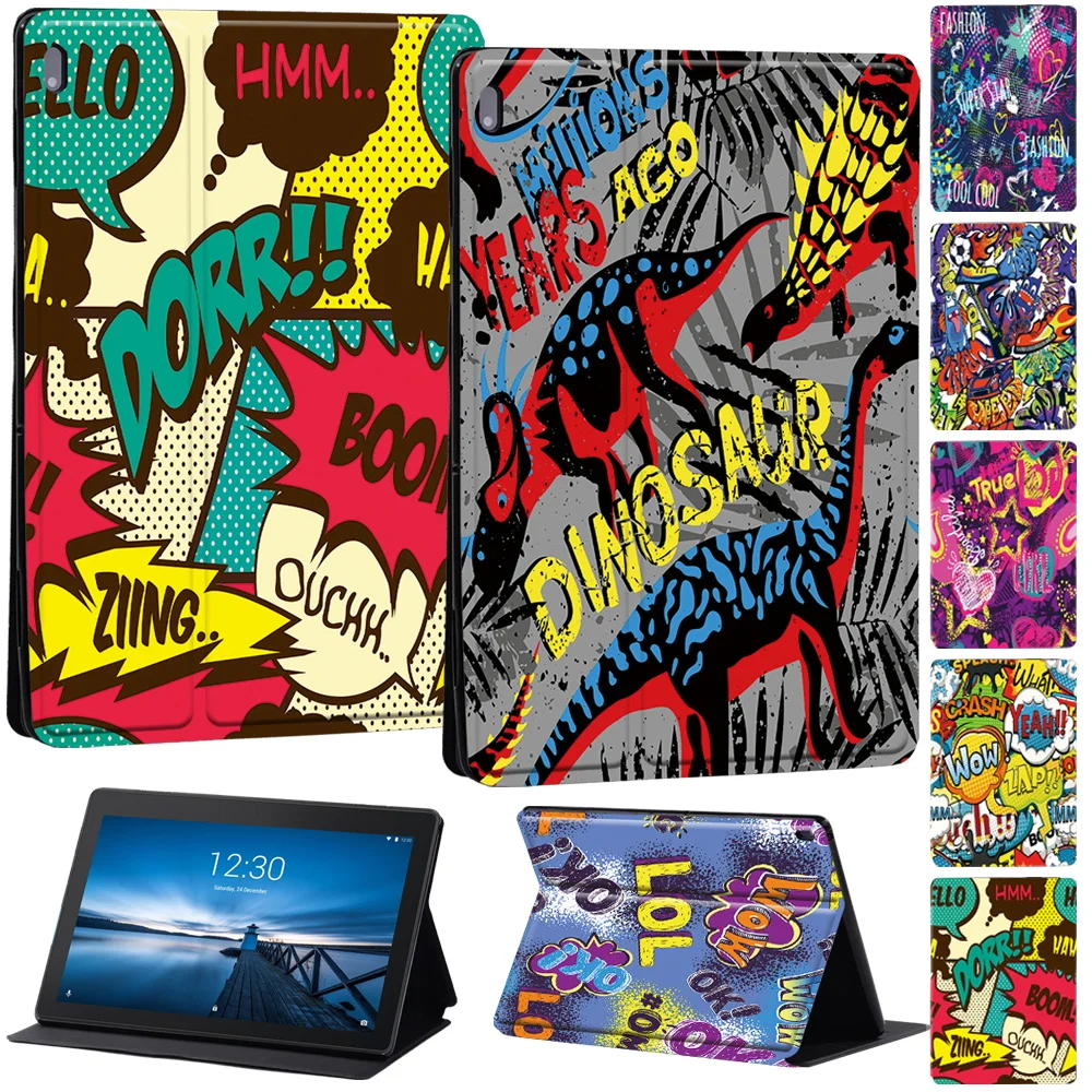 

Tablet Case for LenovoTAB M10 10.1 Inch M7 M8/E10 TB-X104F Case Tab M10 PLUS TB-X606F/TB-X606X 10.3 Inch Cover Case+Free Stylus