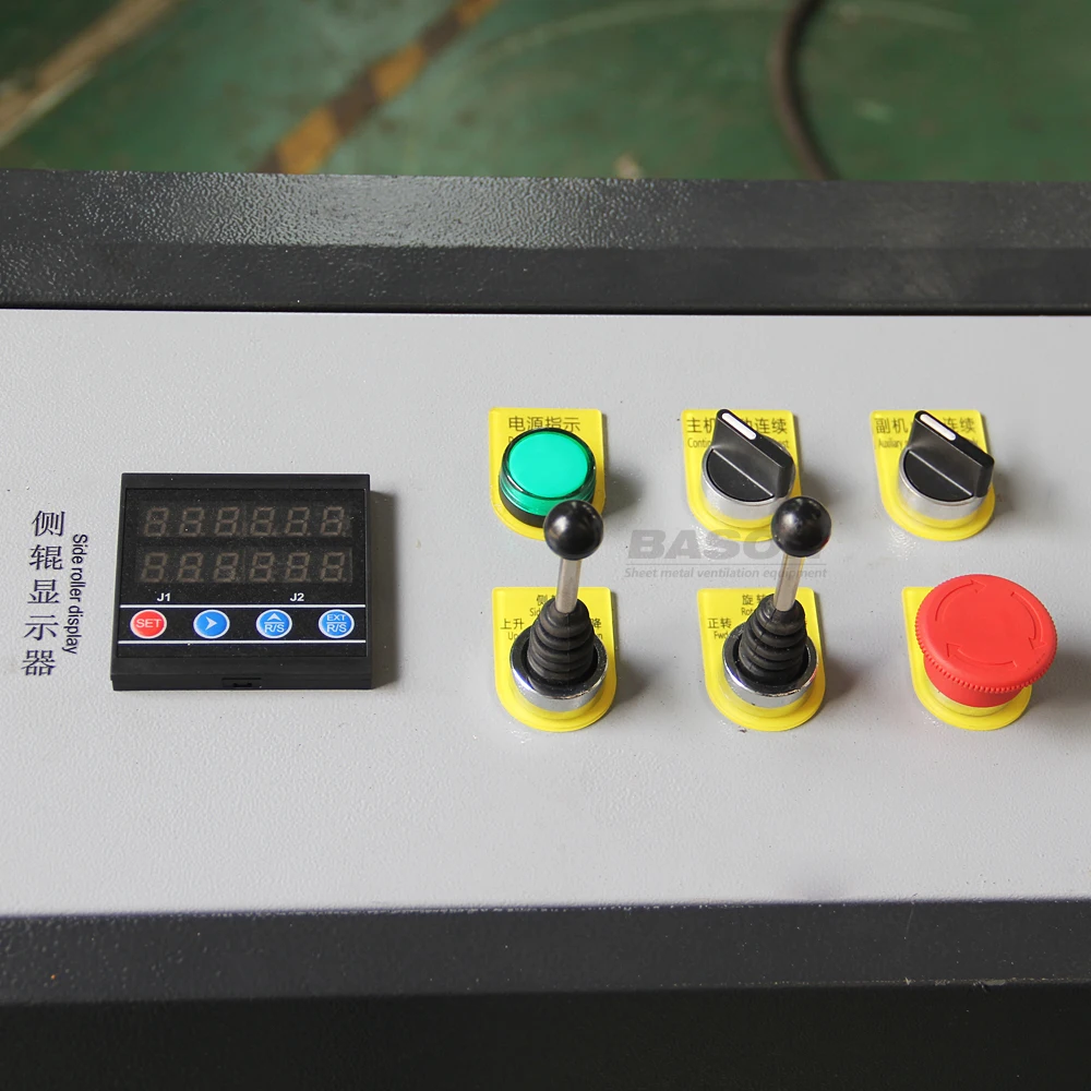 Round Duct Machine Roll Forming Machine Galvanized Steel 4.75mm Sheet Metal CNC Rolling Machine