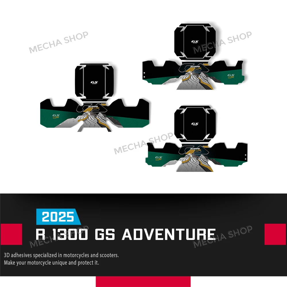 

R1300GS ADV 2025 Motorcycle Suitcase Decal Sticker Protective Decor Kit For R1300GSA R 1300 GS Adventure 2024-
