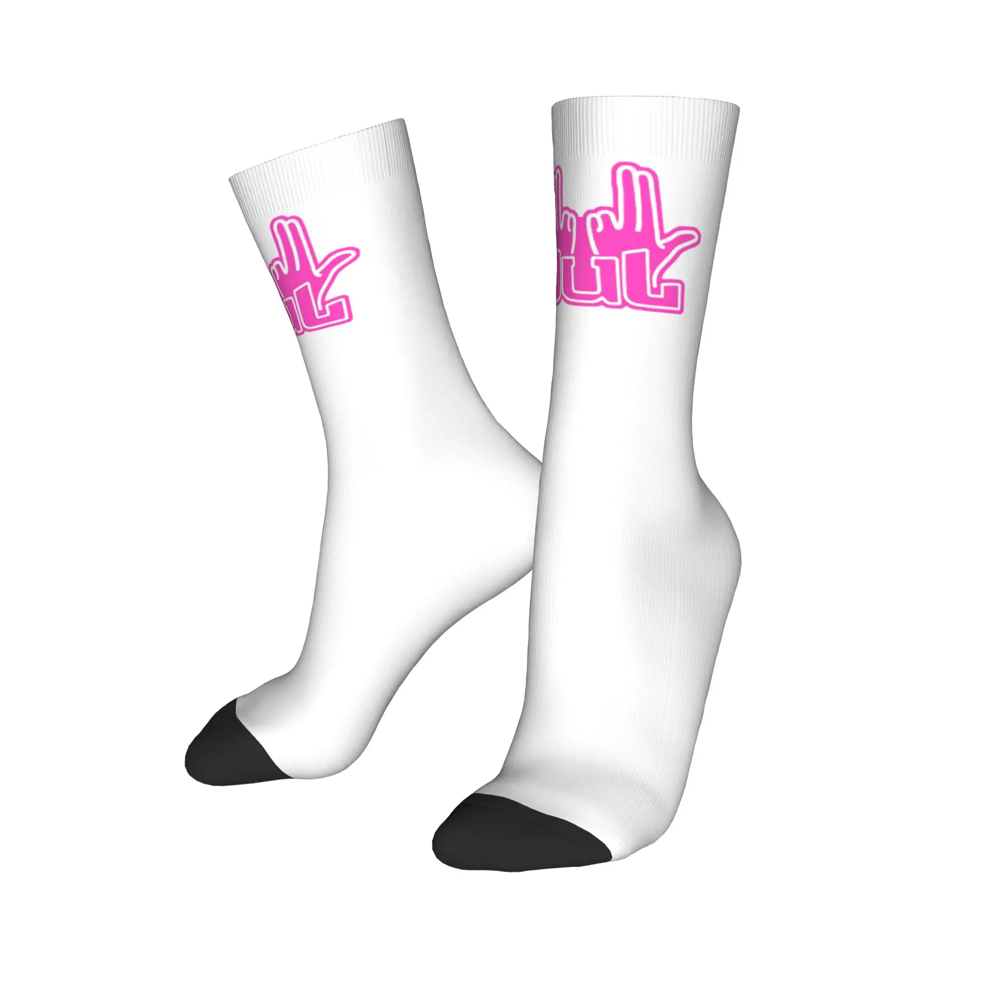 

Носки унисекс Custom France Jul: мужские и женские, в стиле кавайи, с рэп-музыкой, для весны, лета, осени, зимы