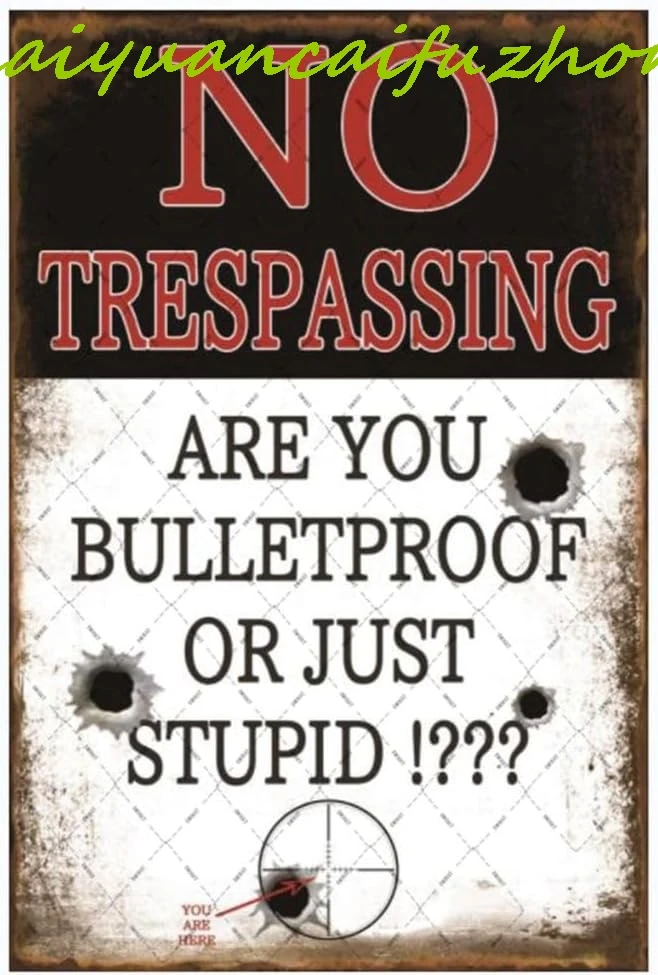 Funny Warning Sign …