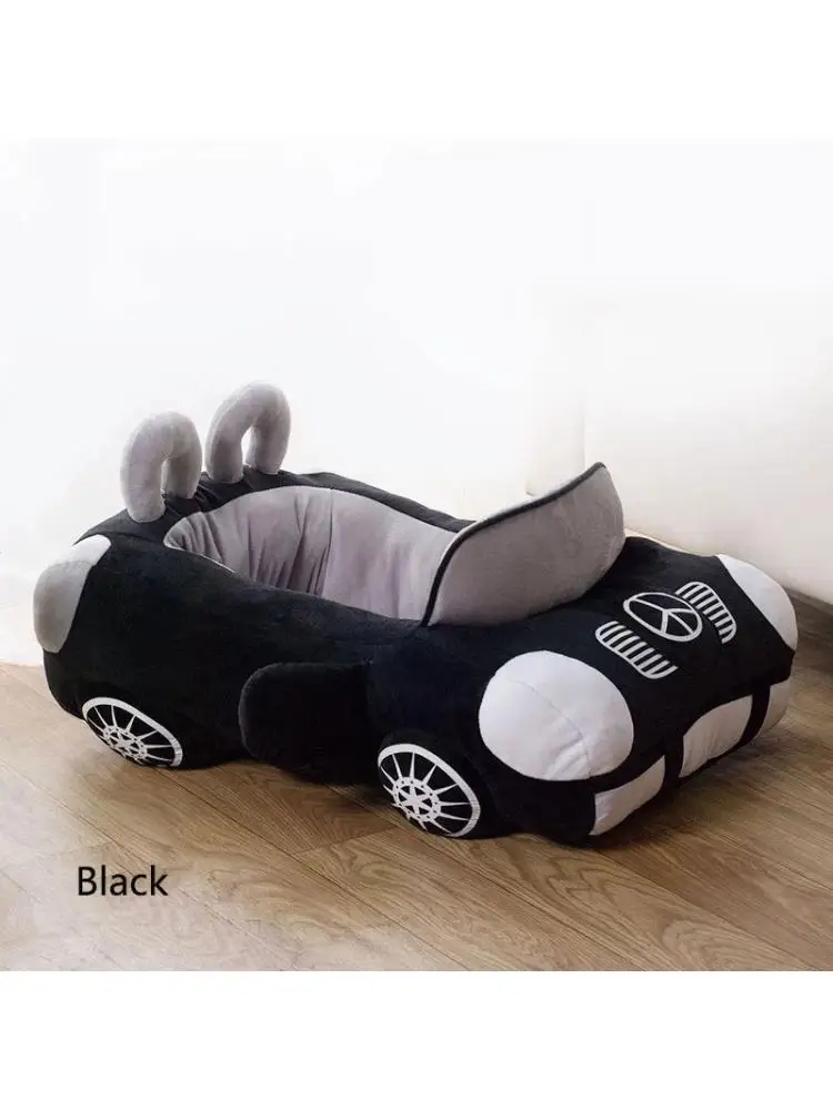 Dog Bed Kennel Fashion Car Shape Cat Litter Soft Puppy House Warm Cushions For Teddy Chihuahua Dog Comfortable Sofa For Cat