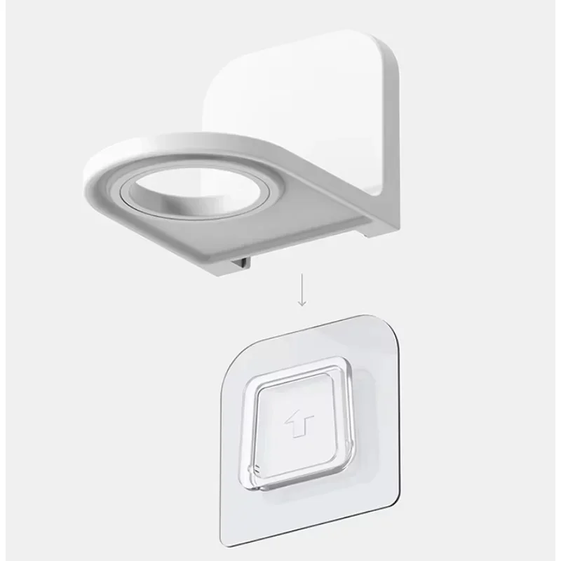 Wall Mounted Bathroom Organizer - Self-Adhesive Shampoo Bottle Shelf Soap Dispenser Holder Shower Gel Rack Hooks for Towels