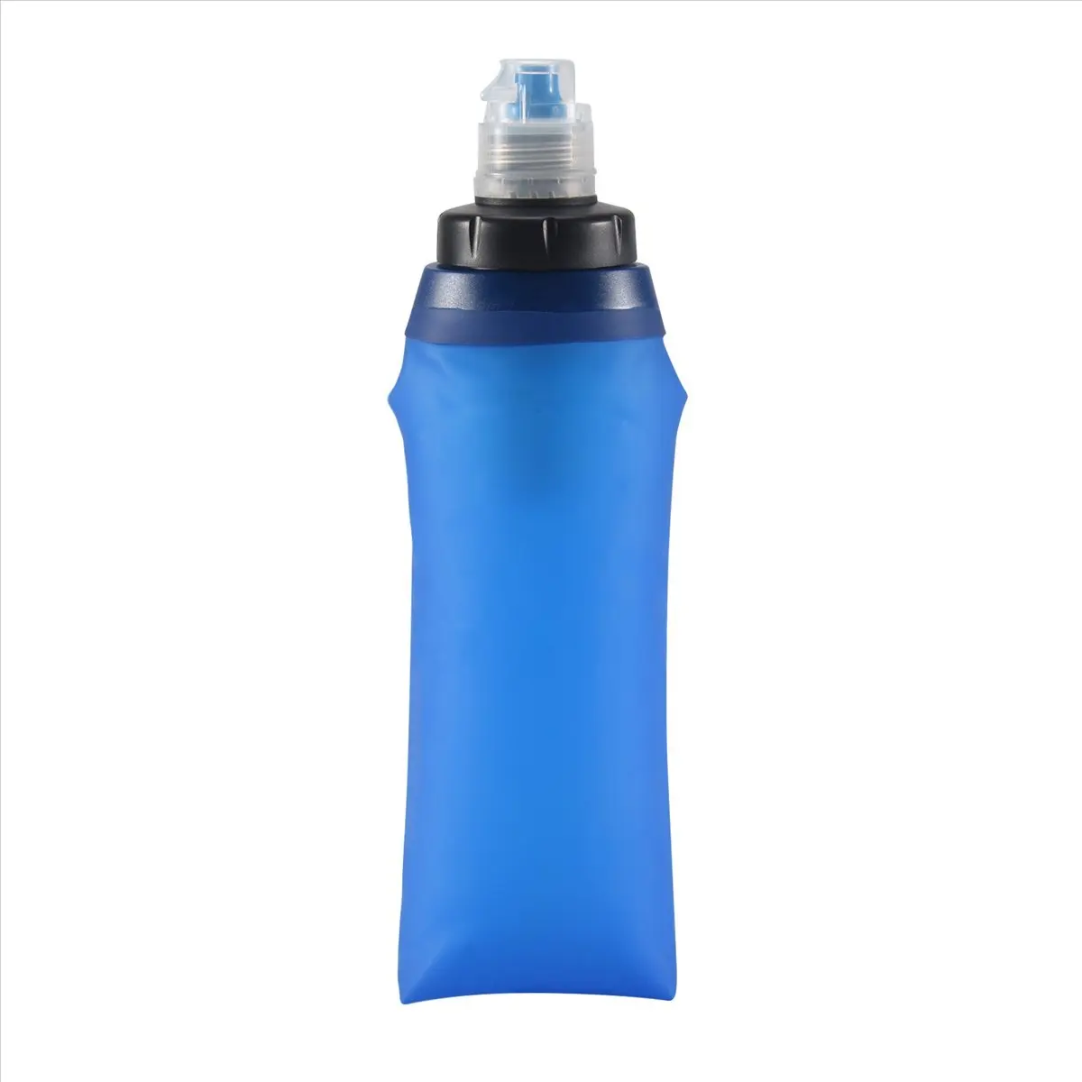 【CYBER MONDAY】500Ml Water Filter Bottle Water Filter Straw Soft Folding Outdoor Filtered Water Bag for Sport Camping Hiking Cycl