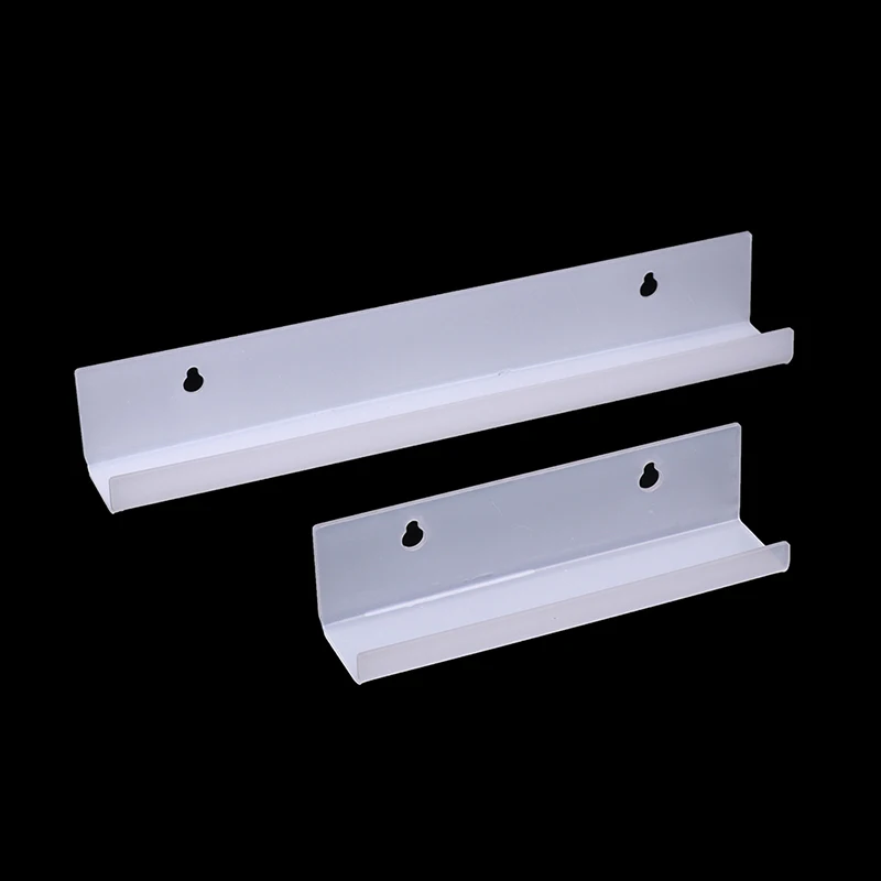 1PCS Transparent Acrylic Record Shelf Stand Wall Mounted Record Holder For Vinyl Album Display Storage Rack