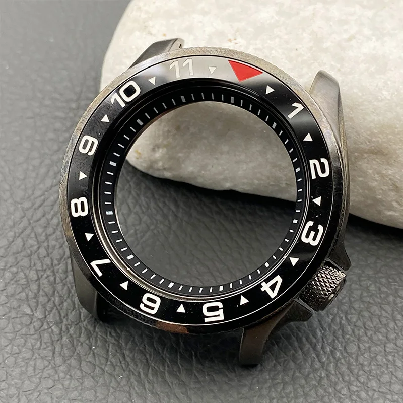 Mod SKX007 SRPD Watch Cases Include Sapphire Crystal Glass Fits NH35 NH36 4R Movement Crown at 3.8 20ATM Waterproof Watch Case