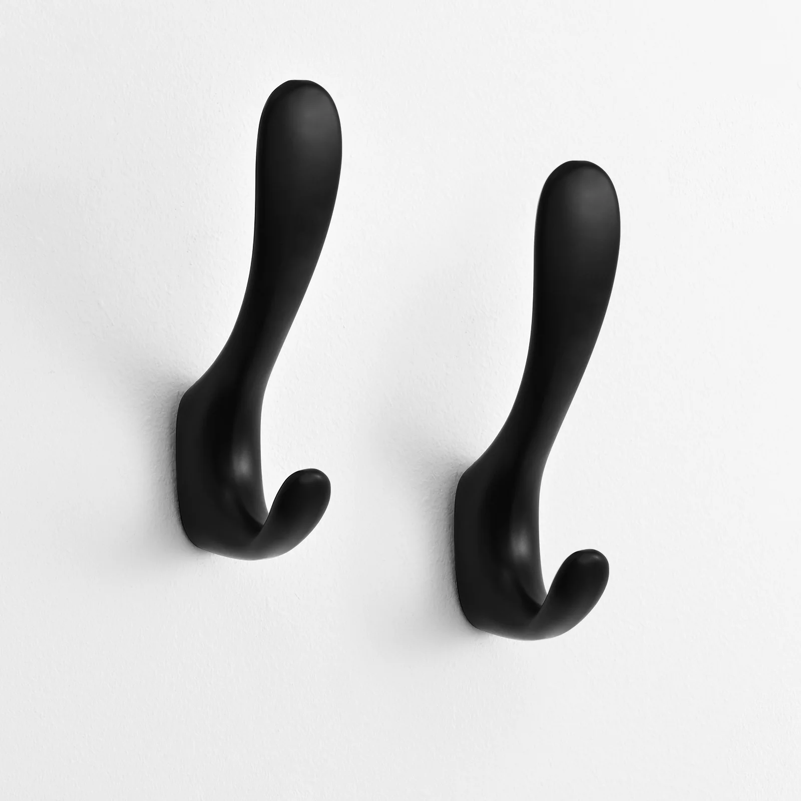 Wall Hook Matte Black Clothes Hooks Bathroom Towel Hook Coat Rack for Bathroom Kitchen Multifunctional Home Accessories gadgets