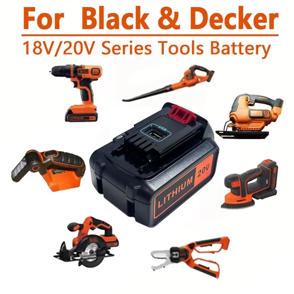 6Ah High Capacity LBX20 Replac - Black+Decker Tool 20V Max review and price