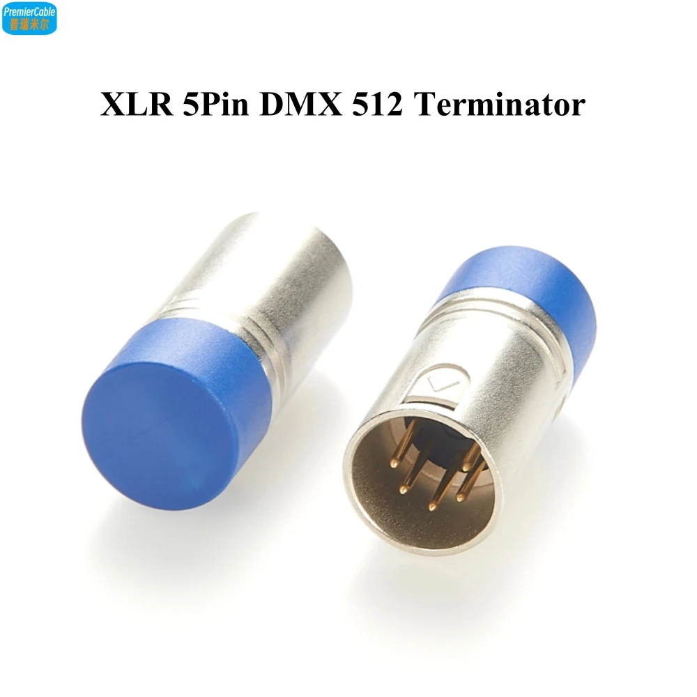 

XLR 5Pin DMX 512 Terminator Resistor XLR 5Pin DMX 512 Terminal Resistance for Digital Multiplex light Spotlight Wash Light