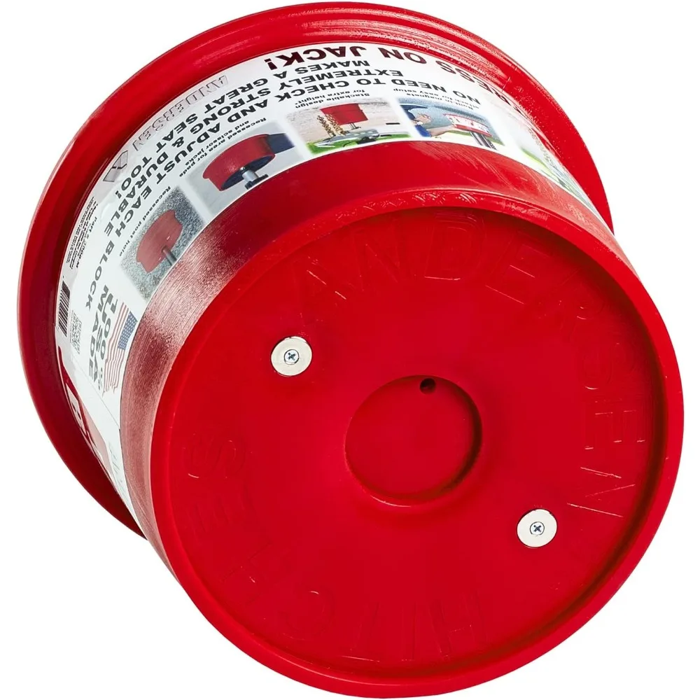 Trailer Jack Blocos com Free Clean Passo Nivelamento Bloco Chocks, Acessórios RV, 3608, 6 Pack