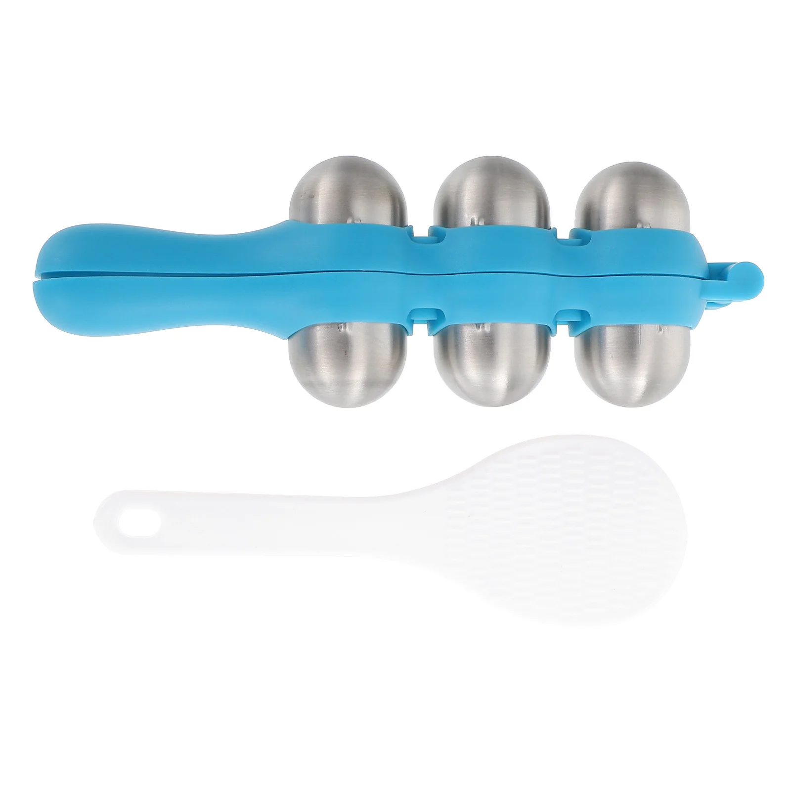 1Set Easy Clean Rice Ball Molds Shaker Set Stainless Steel Kitchen Accessories Perfect for DIY Food Making