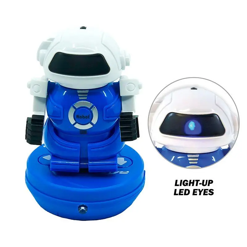 Mini robot RC controlado por infrarrojos de regalo adecuado para mayores de 5 años en un puede mover Foward y hacia atrás