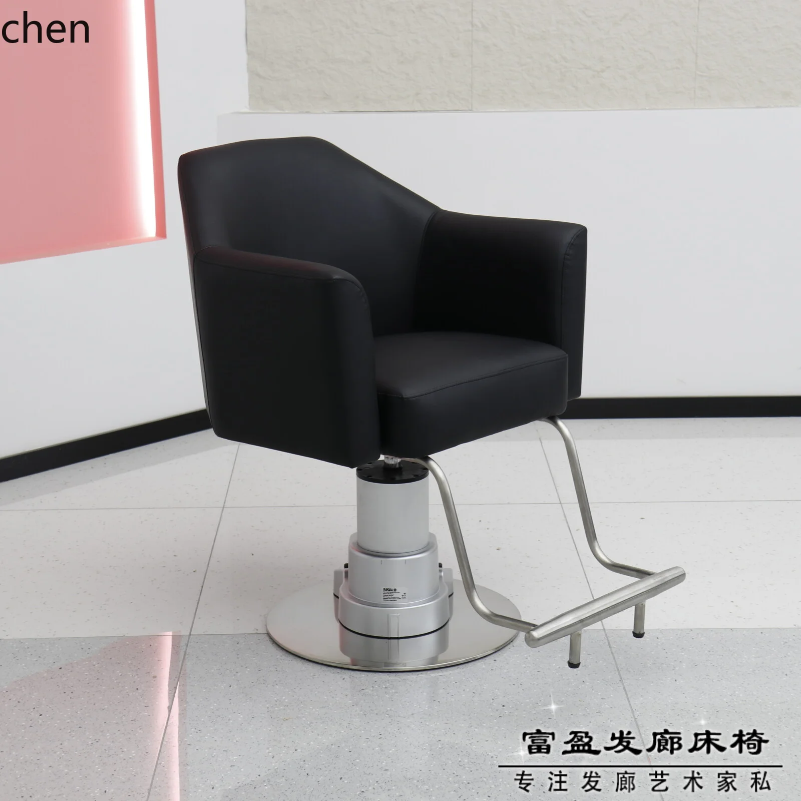 ZML barber shop chair special wireless electric lift hair chair high-end perm and dyeing chair