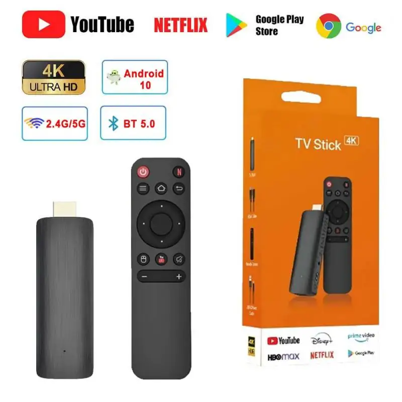 Xiaomi Mi TV Stick Global Version 4K 2GB RAM 8GB ROM Android TV 11 Portable Mini TV Dongle Wifi Bluetooth Google Assistant