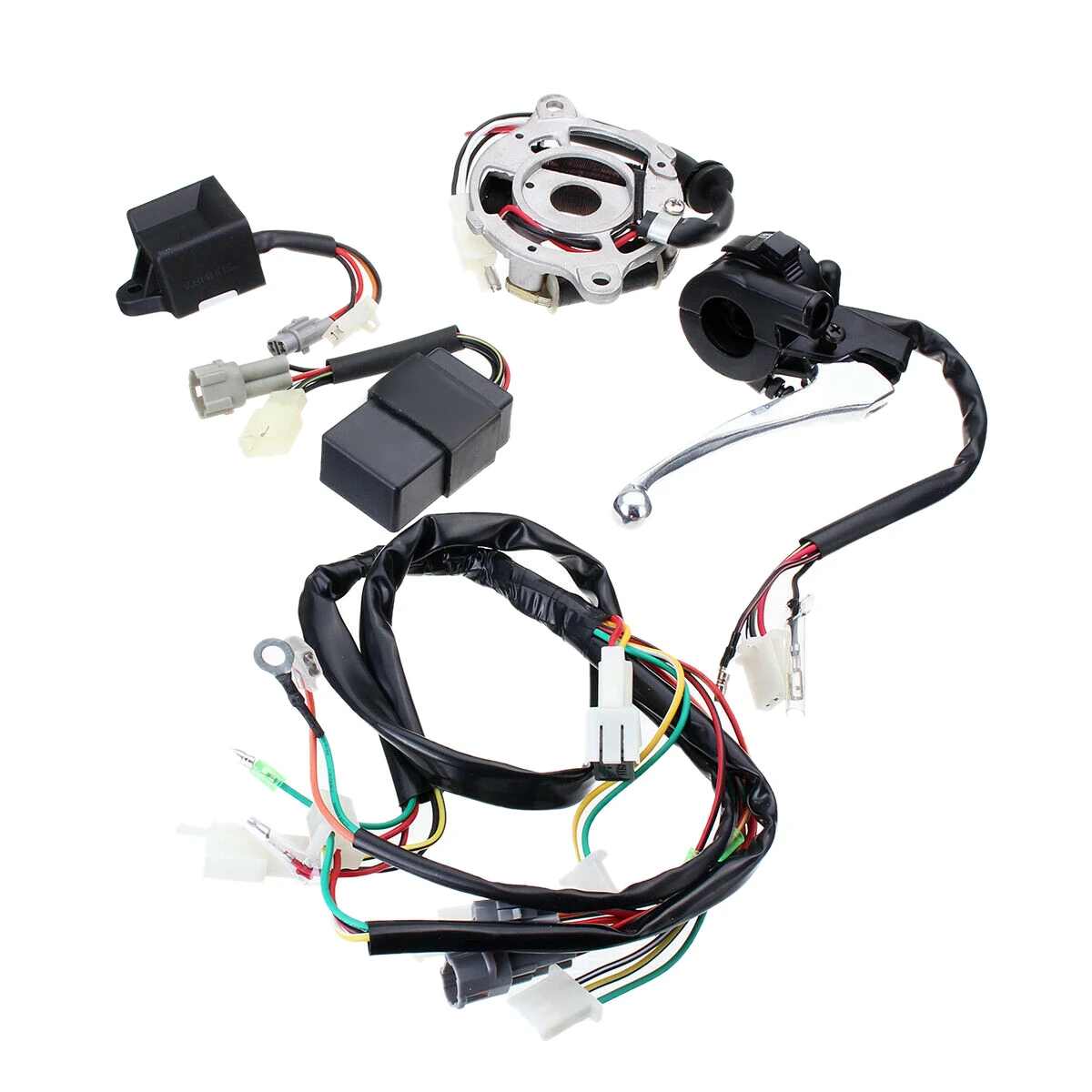 

M50K_Жгут проводов мотоцикла, переключатель зажигания, блок CDI, комплект тормозной катушки