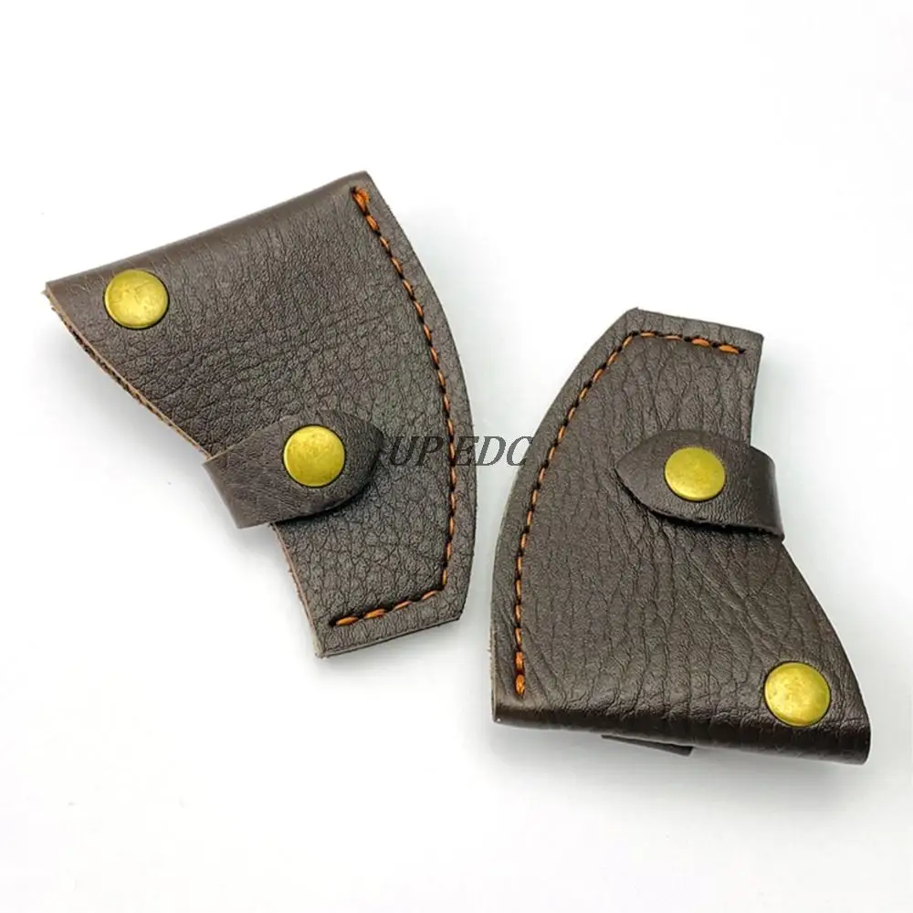 Copri coltello ascia copri coltello in pelle PU copri coltello fondina per attrezzi da esterno personalizzata copri coltello in PU personalizzato