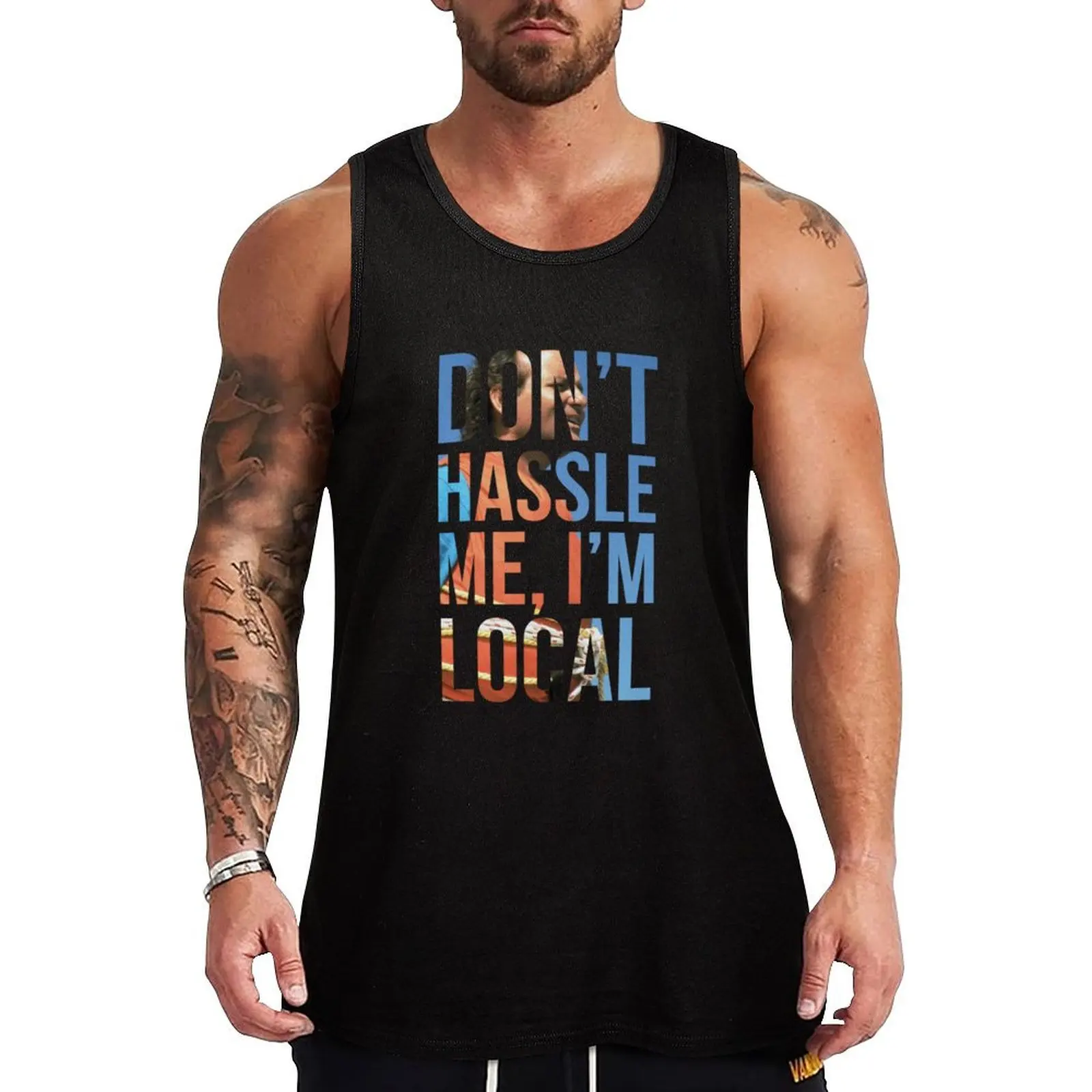 

Bill Murray - What About Bob Don’t Hassle Me, I’m Local Tank Top men clothings summer clothes men 2025 sports clothes for men