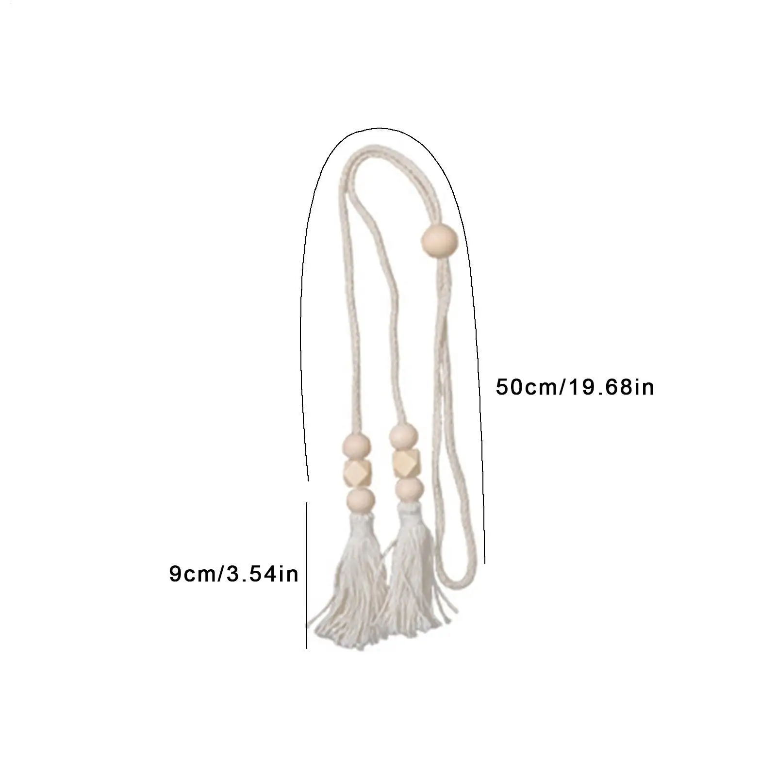 ستائر تيباكس منسوجة يدويًا مع ستائر منسوجة يدويًا مع شرابة ستائر منسوجة يدويًا لغرفة النوم والحمام والمطبخ والمعيشة #5