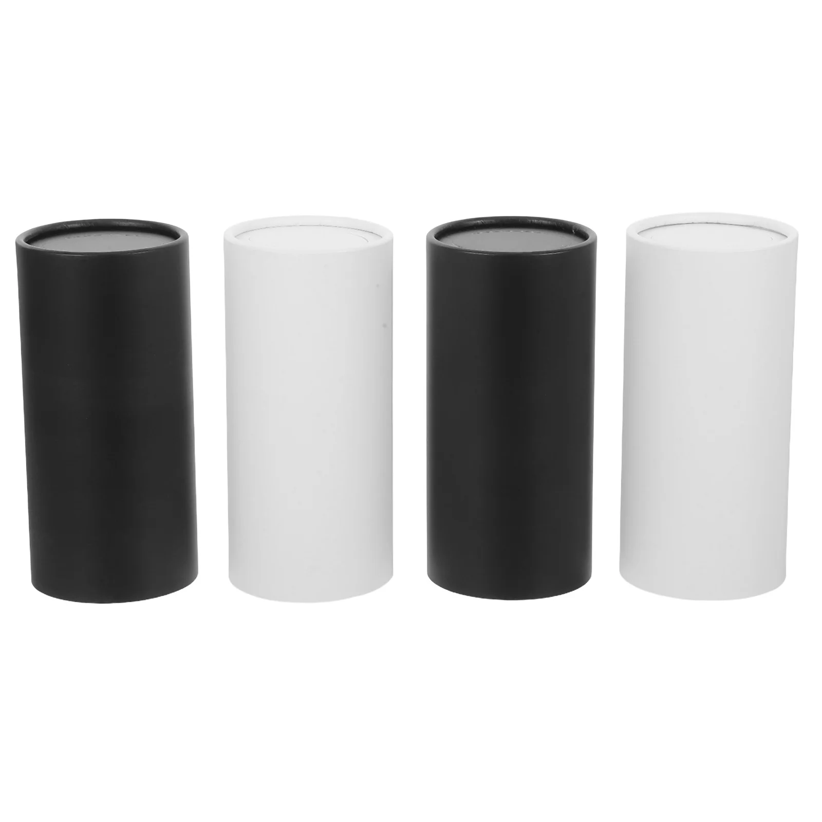 

4pcs Round Car Tissue Cylinder Box Portable Refillable For Cup Holders Soft Paper Tissues Compact Organizer For Vehicle Office