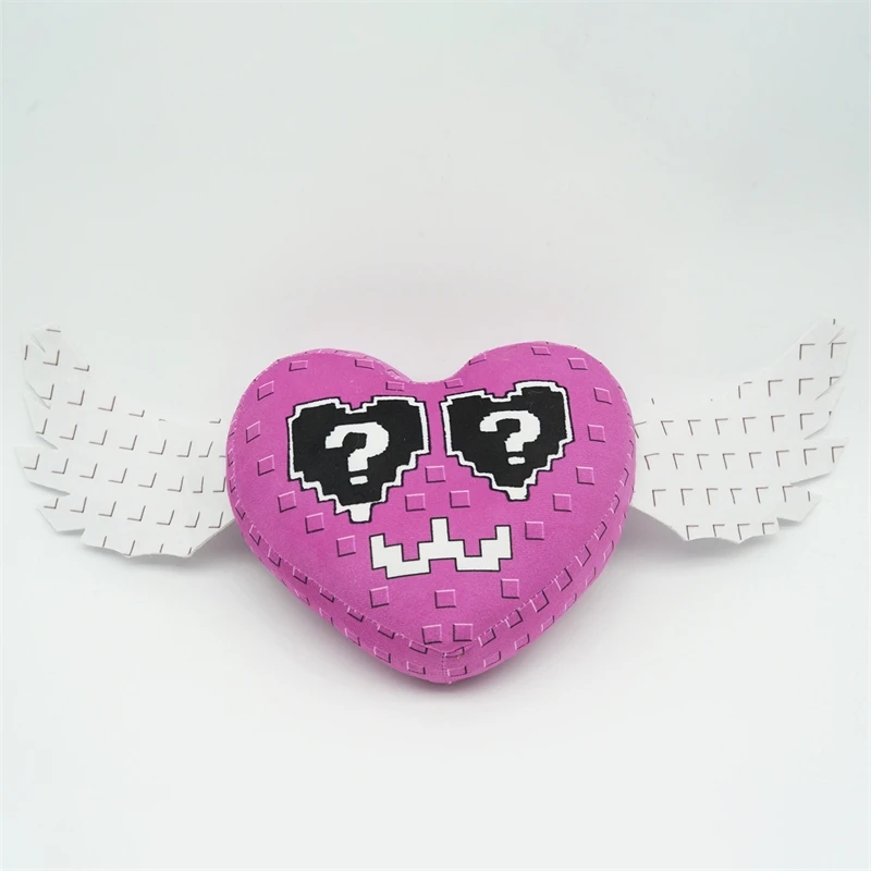 

Мягкая плюшевая игрушка-подушка «Сердце-головоломка» в стиле кавай для декора комнаты подростков, украшения для вечеринок, подарок для пар