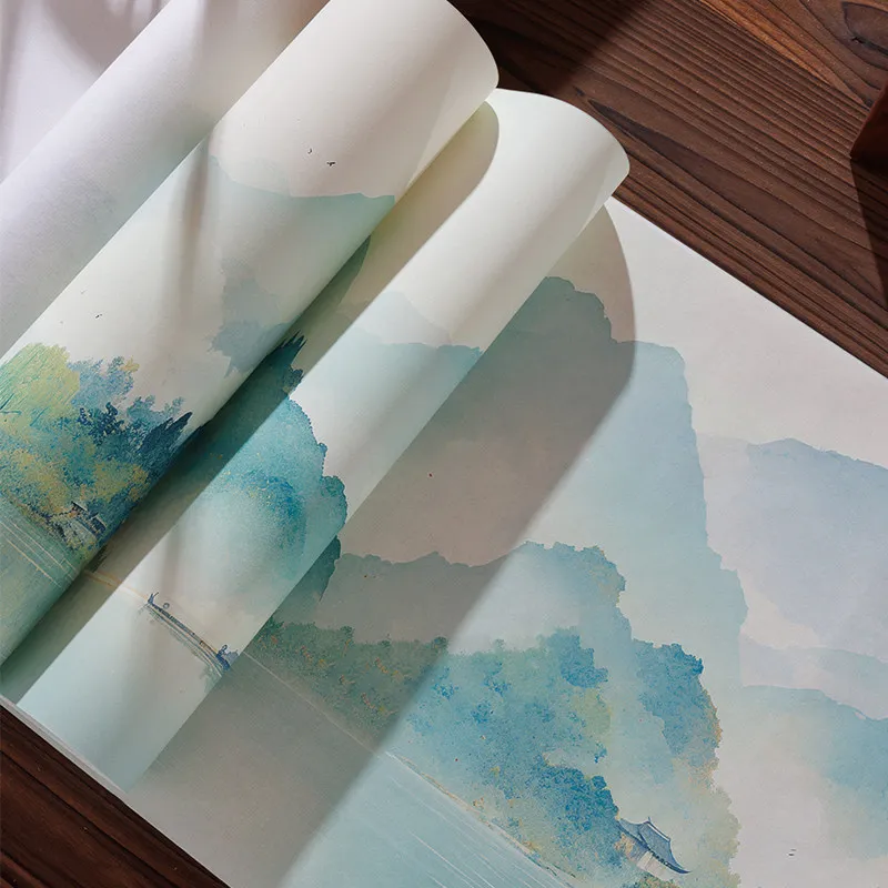 Chinese Calligraphy Rice Paper Traditional Chinese Brush Calligraphy Practice Paper for Small Script Writing Artist Xuan Paper