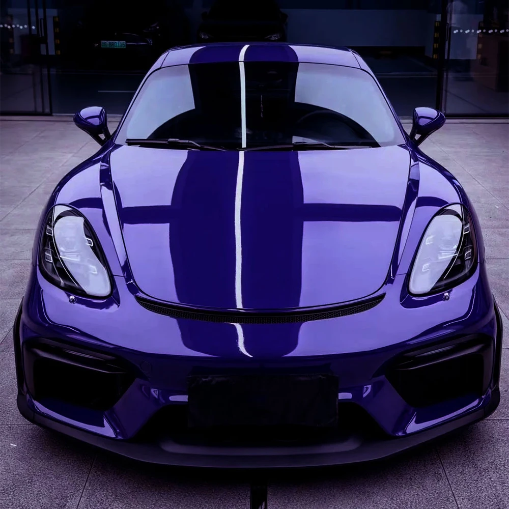 

Car Wrap Film Platinum Ultra Violet Color Change Sticker Vinyl Film PET Bubble Free Wrapping Decal Car Sticker Interior Exterior