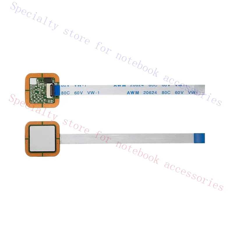 New FM3483/3633 Fingerprint Reader For Probook 440 450 640 650 G7 G8 Elitebook 830 840 850 G7 G8 Fingerprint Recognizer Silver