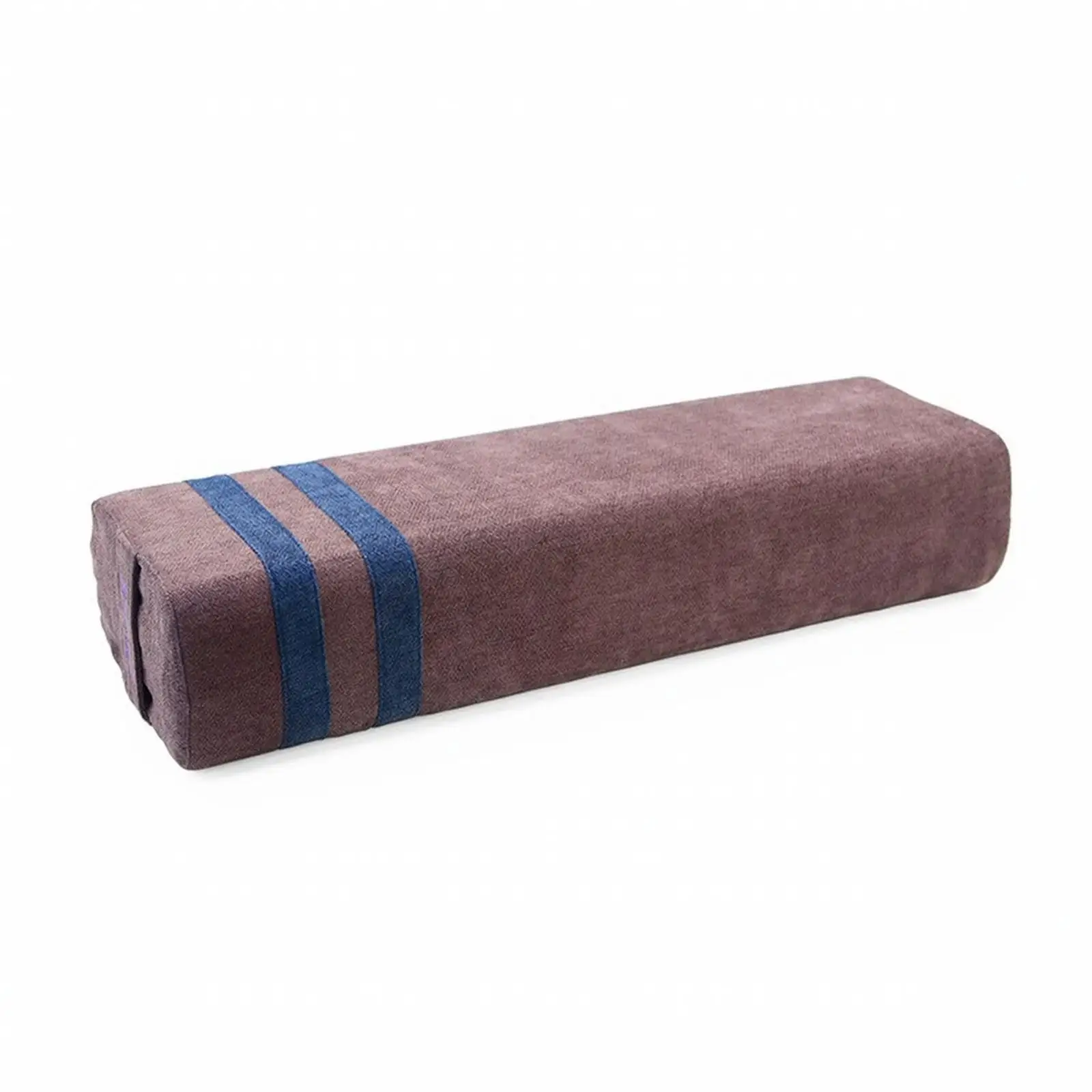 Meditation Bolster Yoga Support Pillow for Stretching and Breathing Exercises Rectangular Cushion with Removable Cover for