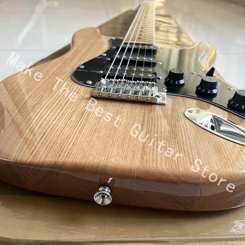 22 tone finger electric guitar, high-quality natural wood color, professional level, fast delivery.