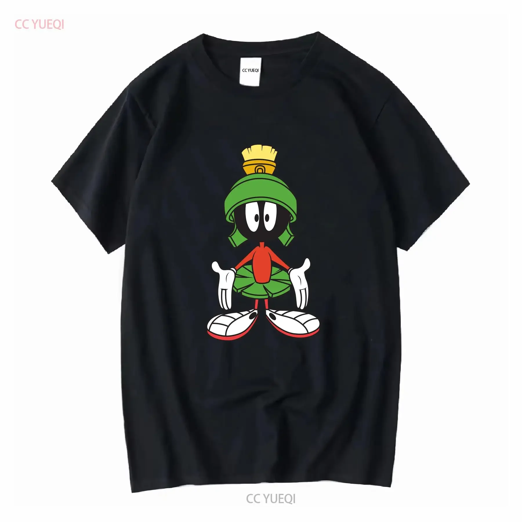 Marvin the Martian T Shirt vintage Washed Comfortable Casual Stretched Stylish graphic Unisex streetwear designer clothes